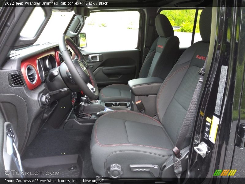 Black / Black 2022 Jeep Wrangler Unlimited Rubicon 4x4