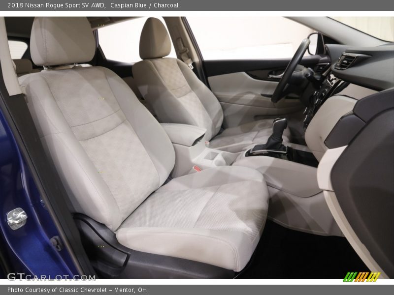 Caspian Blue / Charcoal 2018 Nissan Rogue Sport SV AWD