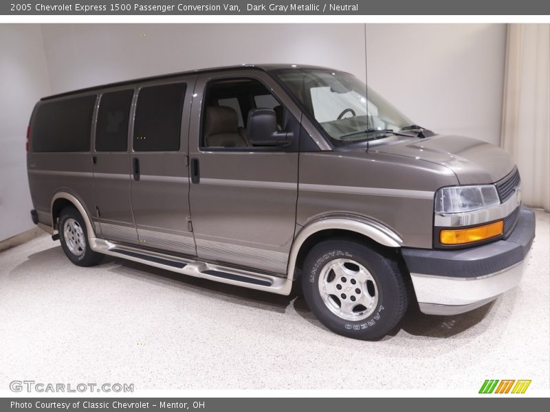 Dark Gray Metallic / Neutral 2005 Chevrolet Express 1500 Passenger Conversion Van