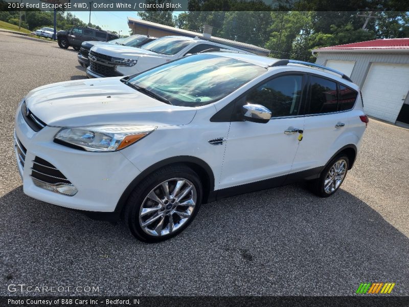 Oxford White / Charcoal Black 2016 Ford Escape SE 4WD