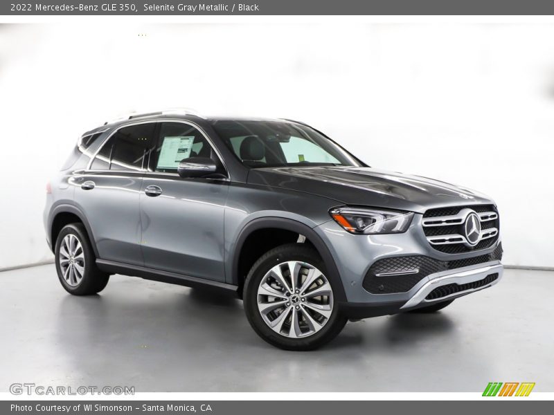 Selenite Gray Metallic / Black 2022 Mercedes-Benz GLE 350