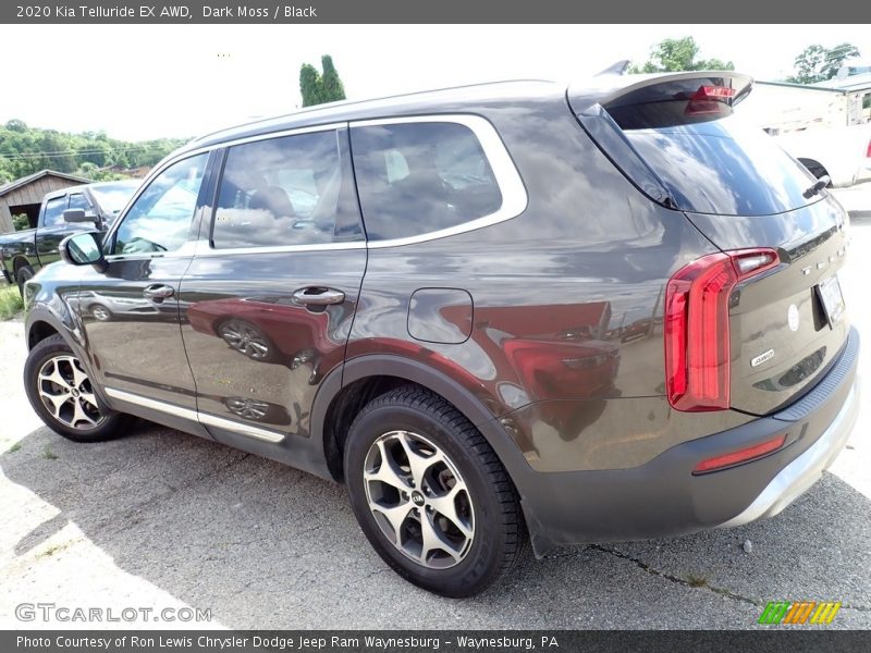 Dark Moss / Black 2020 Kia Telluride EX AWD