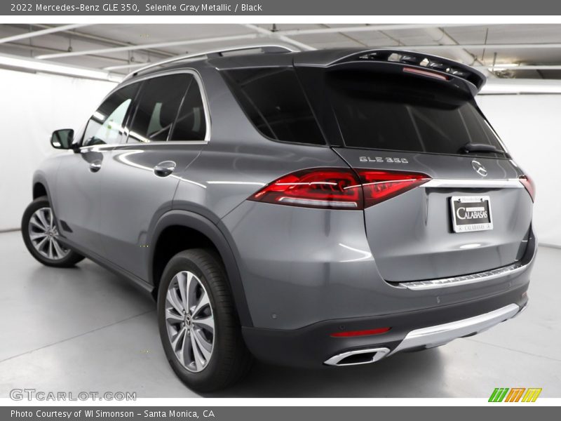 Selenite Gray Metallic / Black 2022 Mercedes-Benz GLE 350