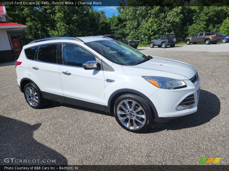 Oxford White / Charcoal Black 2016 Ford Escape SE 4WD