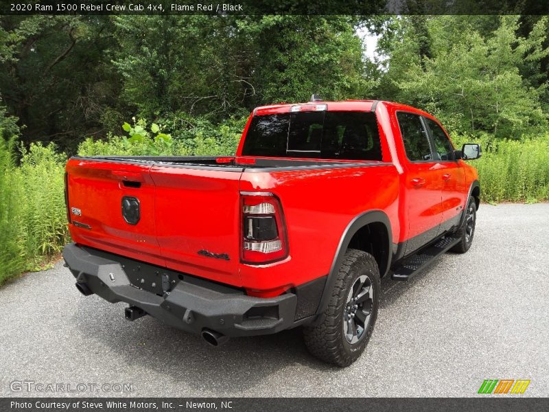 Flame Red / Black 2020 Ram 1500 Rebel Crew Cab 4x4