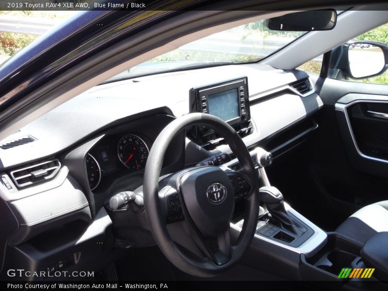 Blue Flame / Black 2019 Toyota RAV4 XLE AWD