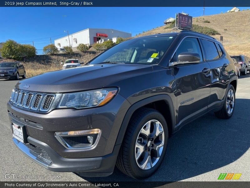 Sting-Gray / Black 2019 Jeep Compass Limited
