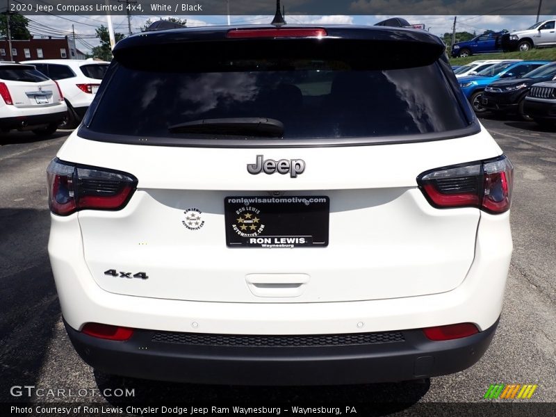 White / Black 2020 Jeep Compass Limted 4x4
