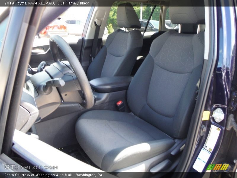 Blue Flame / Black 2019 Toyota RAV4 XLE AWD