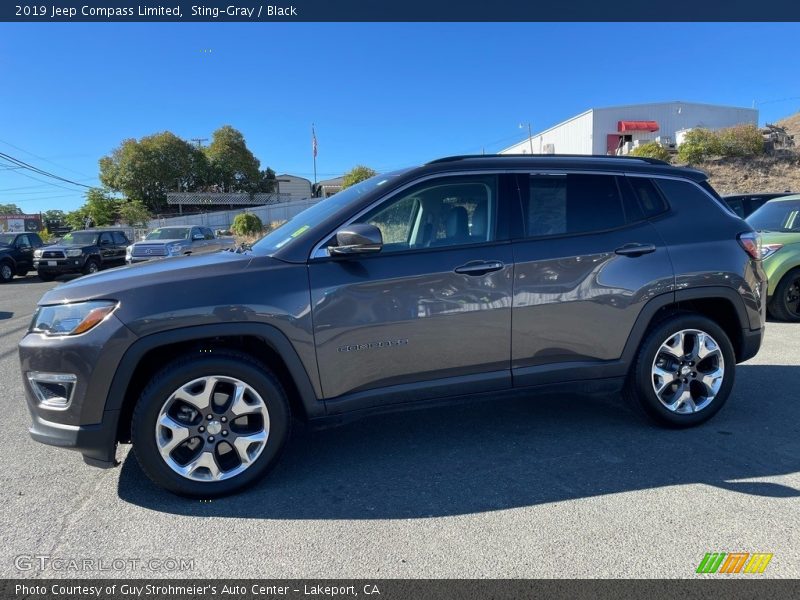 Sting-Gray / Black 2019 Jeep Compass Limited