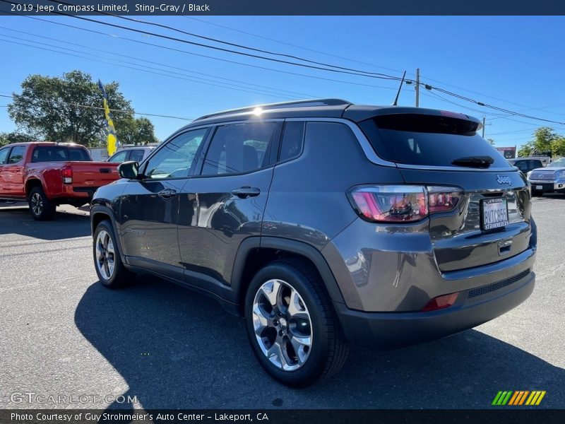 Sting-Gray / Black 2019 Jeep Compass Limited