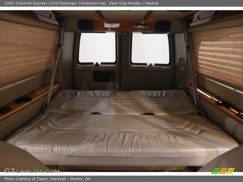 Dark Gray Metallic / Neutral 2005 Chevrolet Express 1500 Passenger Conversion Van