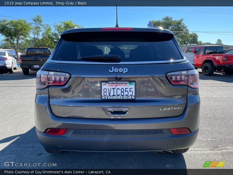 Sting-Gray / Black 2019 Jeep Compass Limited
