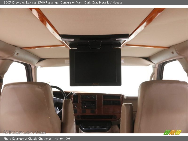 Dark Gray Metallic / Neutral 2005 Chevrolet Express 1500 Passenger Conversion Van
