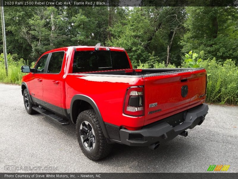 Flame Red / Black 2020 Ram 1500 Rebel Crew Cab 4x4