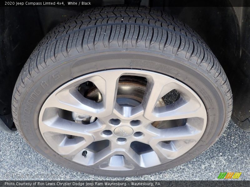 White / Black 2020 Jeep Compass Limted 4x4