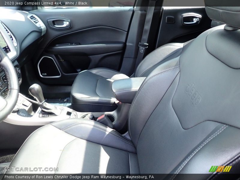 White / Black 2020 Jeep Compass Limted 4x4