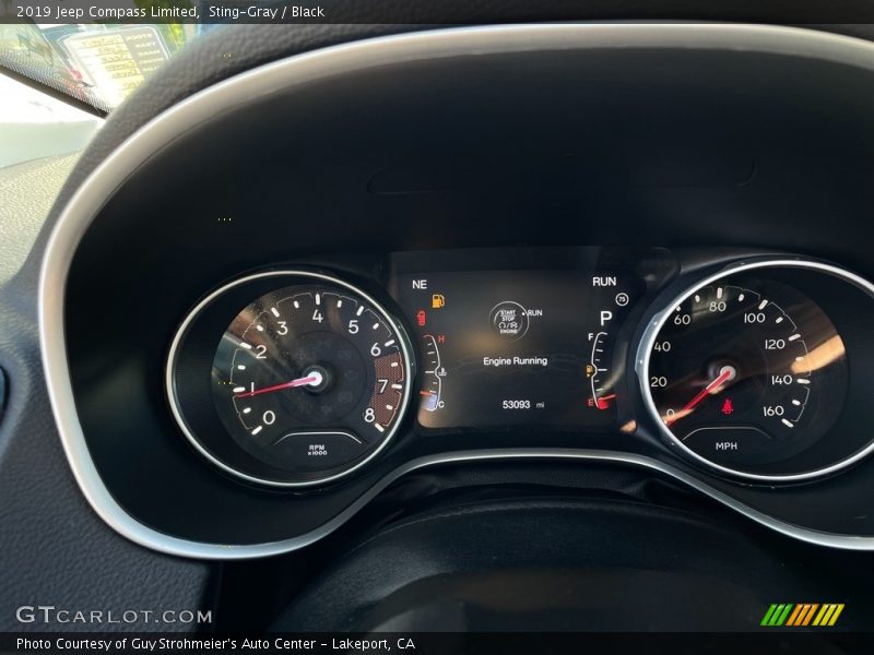 Sting-Gray / Black 2019 Jeep Compass Limited