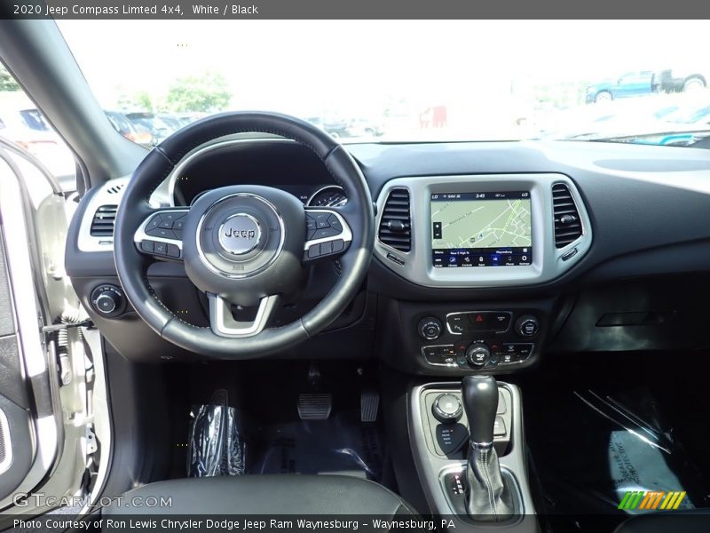 White / Black 2020 Jeep Compass Limted 4x4