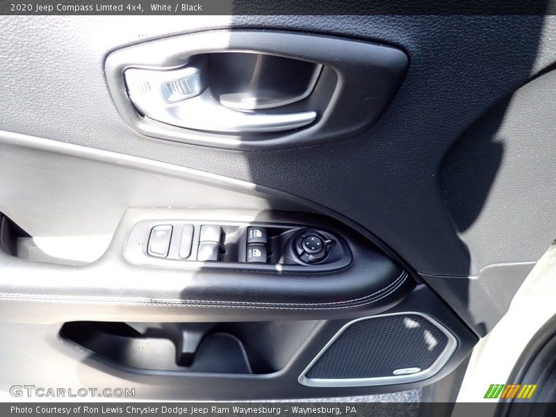 White / Black 2020 Jeep Compass Limted 4x4