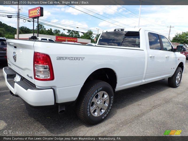 Bright White / Black 2022 Ram 3500 Big Horn Crew Cab 4x4