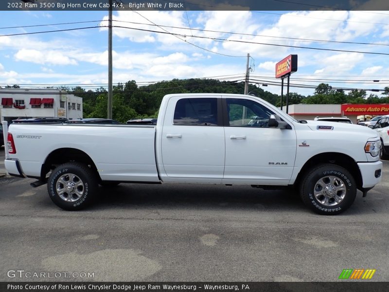 Bright White / Black 2022 Ram 3500 Big Horn Crew Cab 4x4