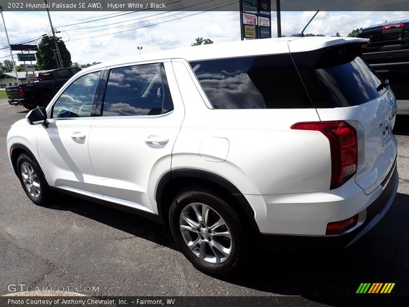 Hyper White / Black 2022 Hyundai Palisade SE AWD