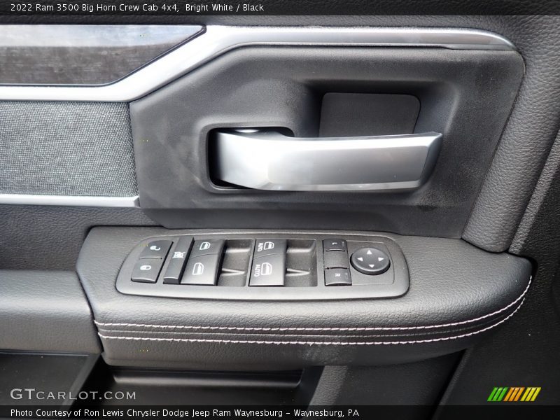 Bright White / Black 2022 Ram 3500 Big Horn Crew Cab 4x4
