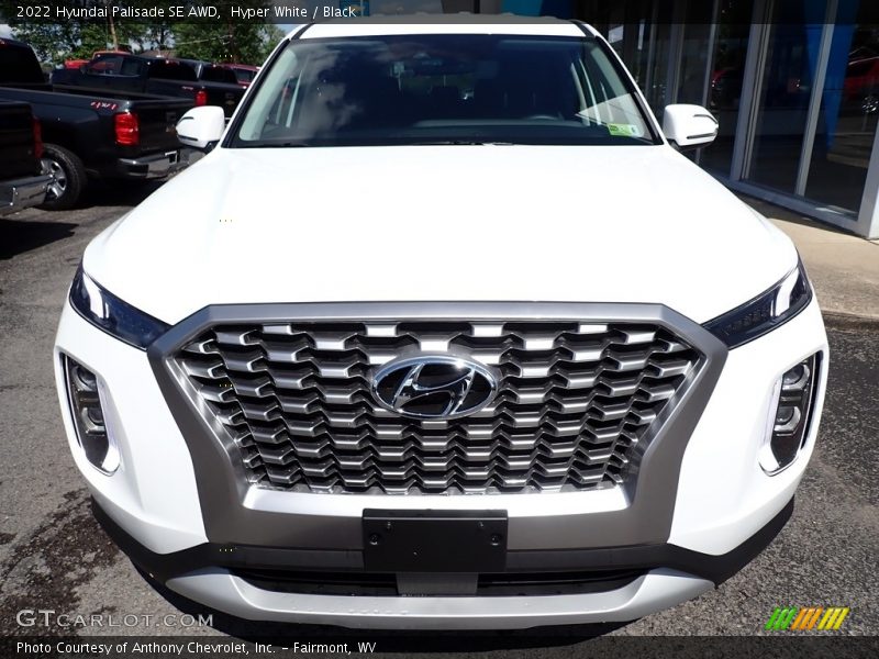 Hyper White / Black 2022 Hyundai Palisade SE AWD