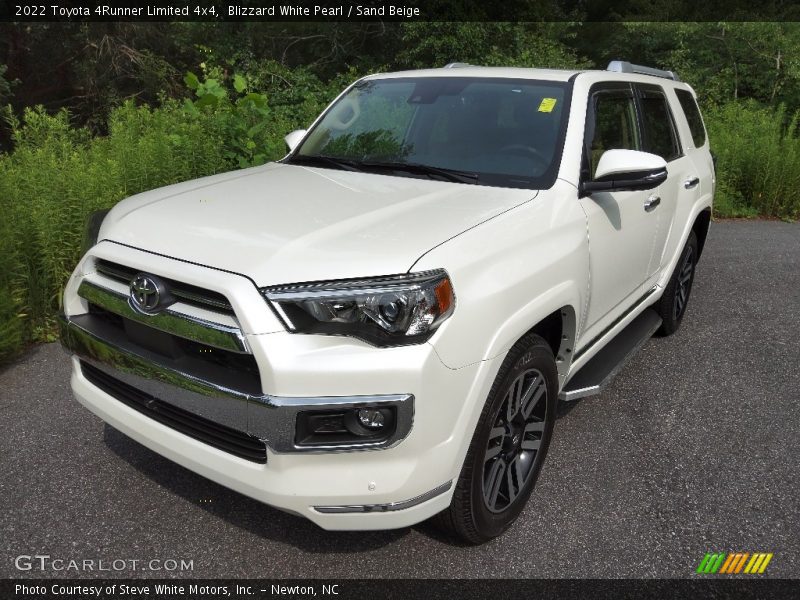 Blizzard White Pearl / Sand Beige 2022 Toyota 4Runner Limited 4x4