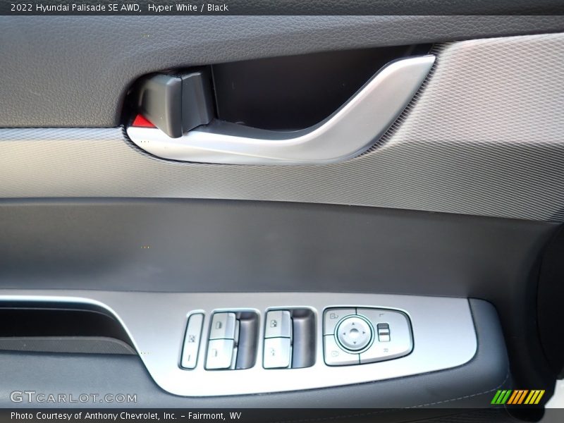 Hyper White / Black 2022 Hyundai Palisade SE AWD