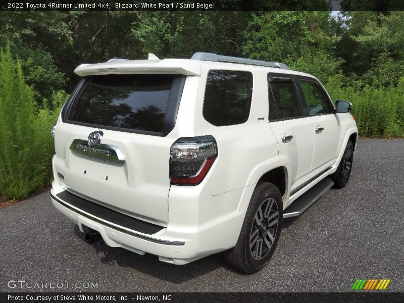 Blizzard White Pearl / Sand Beige 2022 Toyota 4Runner Limited 4x4
