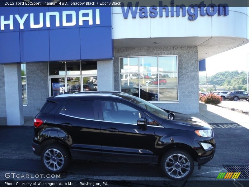 Shadow Black / Ebony Black 2019 Ford EcoSport Titanium 4WD