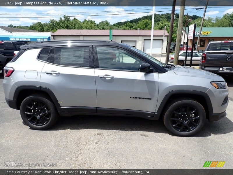 Billet Silver Metallic / Black 2022 Jeep Compass Altitude 4x4