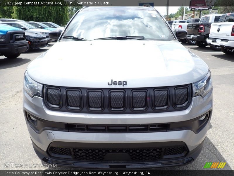 Billet Silver Metallic / Black 2022 Jeep Compass Altitude 4x4
