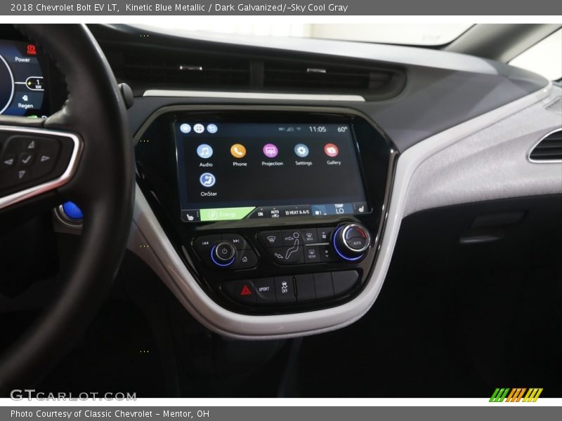Controls of 2018 Bolt EV LT