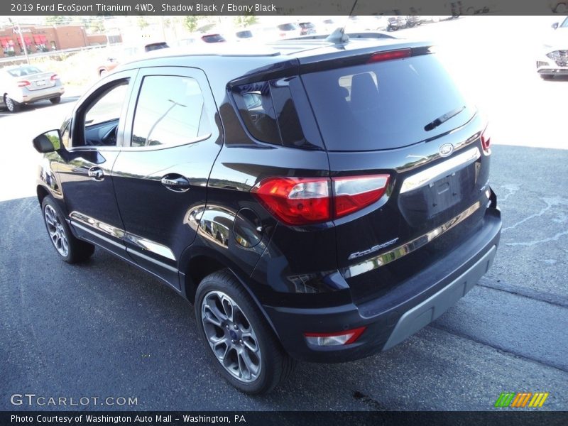 Shadow Black / Ebony Black 2019 Ford EcoSport Titanium 4WD