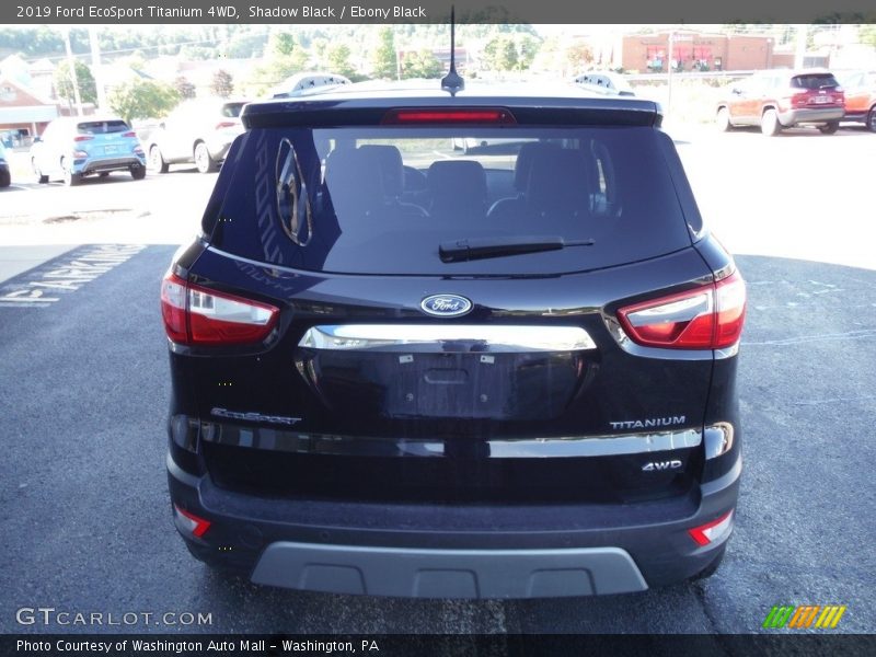 Shadow Black / Ebony Black 2019 Ford EcoSport Titanium 4WD