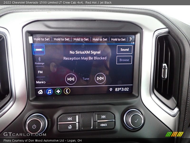 Red Hot / Jet Black 2022 Chevrolet Silverado 1500 Limited LT Crew Cab 4x4