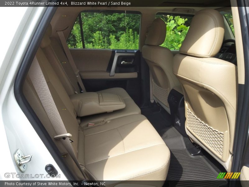 Rear Seat of 2022 4Runner Limited 4x4