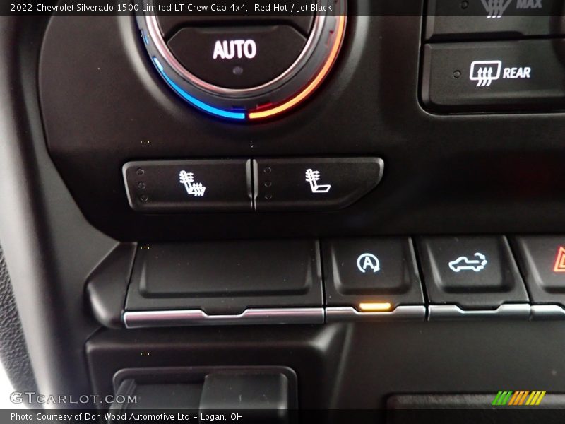 Red Hot / Jet Black 2022 Chevrolet Silverado 1500 Limited LT Crew Cab 4x4