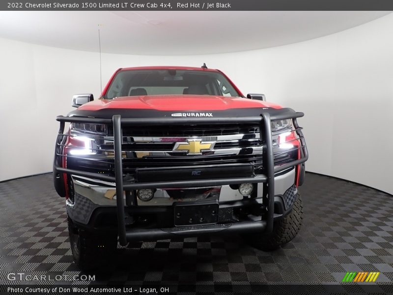 Red Hot / Jet Black 2022 Chevrolet Silverado 1500 Limited LT Crew Cab 4x4