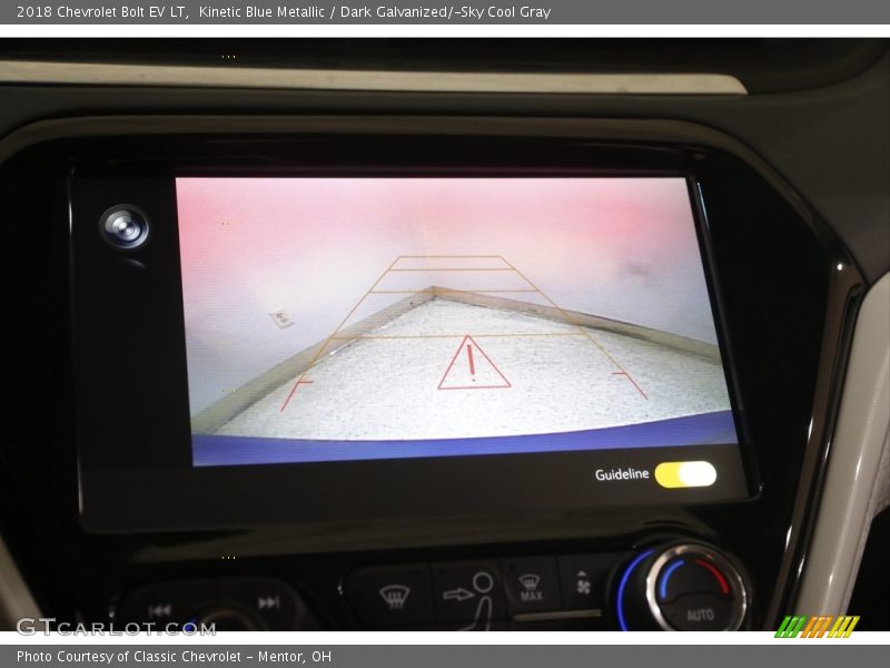 Kinetic Blue Metallic / Dark Galvanized/­Sky Cool Gray 2018 Chevrolet Bolt EV LT