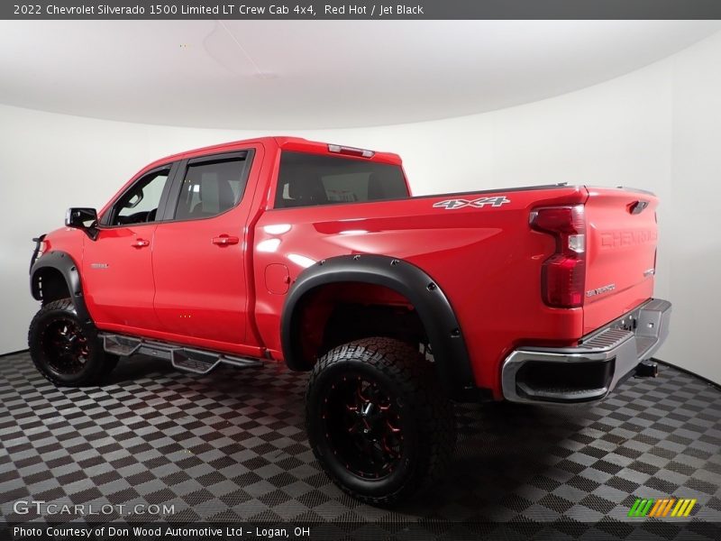 Red Hot / Jet Black 2022 Chevrolet Silverado 1500 Limited LT Crew Cab 4x4