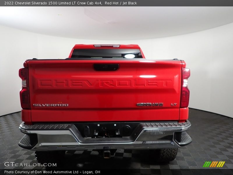 Red Hot / Jet Black 2022 Chevrolet Silverado 1500 Limited LT Crew Cab 4x4