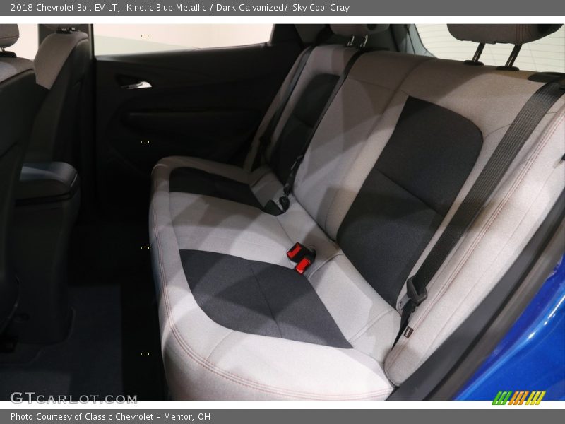 Kinetic Blue Metallic / Dark Galvanized/­Sky Cool Gray 2018 Chevrolet Bolt EV LT