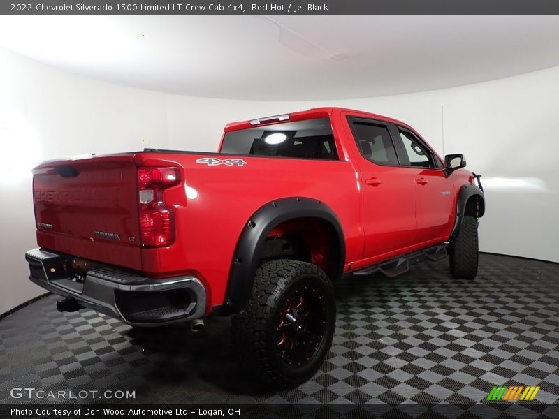 Red Hot / Jet Black 2022 Chevrolet Silverado 1500 Limited LT Crew Cab 4x4
