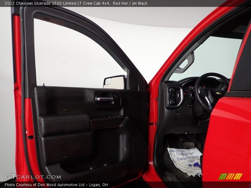 Red Hot / Jet Black 2022 Chevrolet Silverado 1500 Limited LT Crew Cab 4x4
