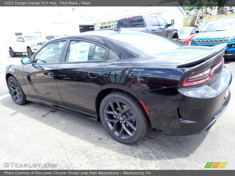 Pitch Black / Black 2022 Dodge Charger R/T Plus