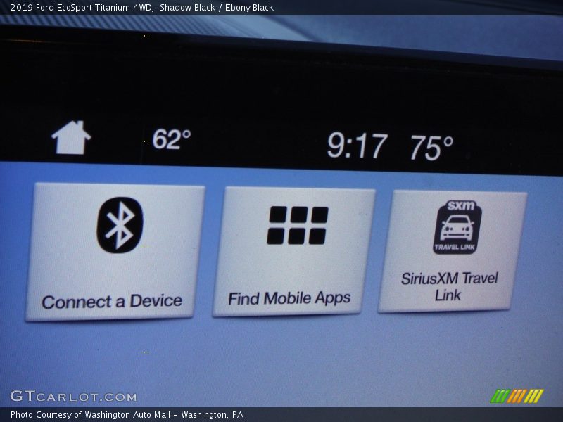 Shadow Black / Ebony Black 2019 Ford EcoSport Titanium 4WD